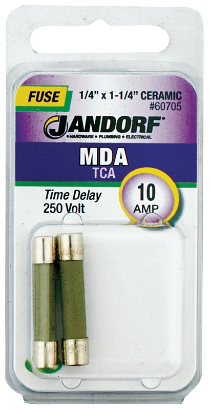 Jandorf Specialty Hardw Fuse Mda 10A Time Delay 60705