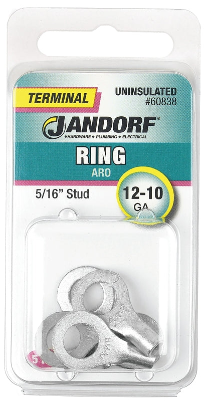 Jandorf Specialty Hardw Term Ring Uninsul 5/16Sd 12-10 60838