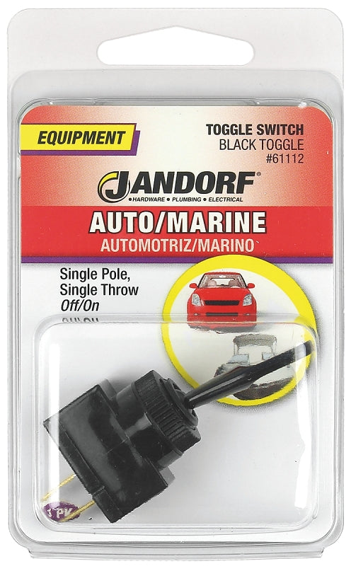 Jandorf Specialty Hardw Switch Toggle Blk Off/On 2Tab 61112