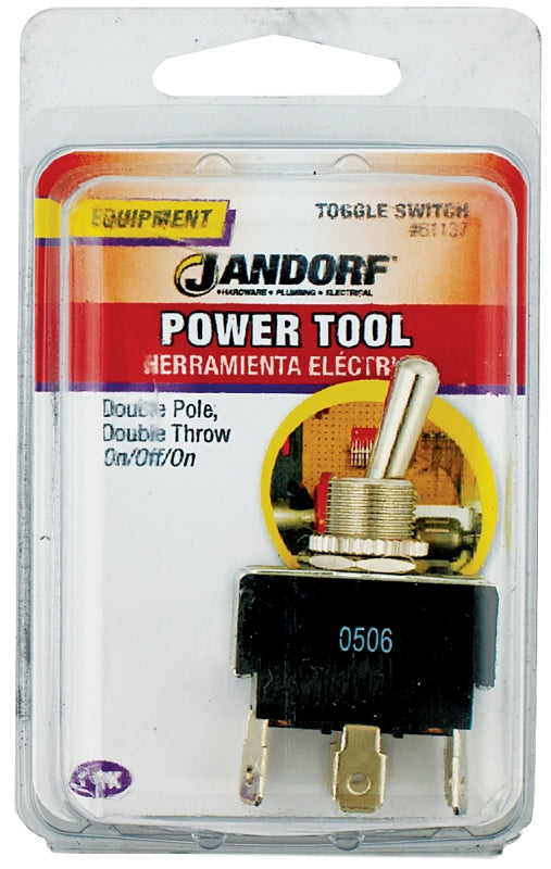 Jandorf Specialty Hardw Switch Togg Dpdt On/Off/On 6Tb 61137