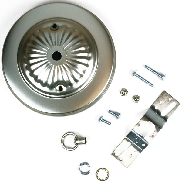 Jandorf 60216 Canopy Kit, 5", Brushed Pewter
