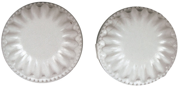 Jandorf 60230 White Lock Up Caps, 2 Each Set (2-Pack)
