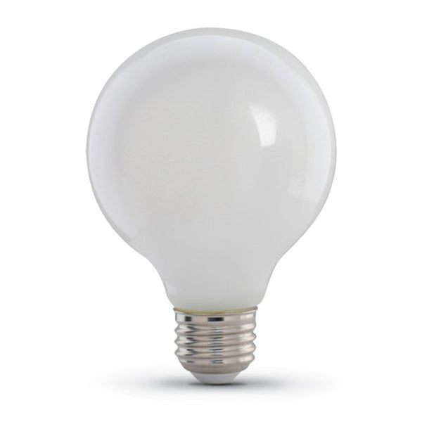 Feit Electric 60-Watt Equivalent G25 Globe Dimmable Filament White CEC Title 20 E26 LED Vintage Edison Light Bulb, Bright White 3-Pack G2560W930CA/FIL/3/RP