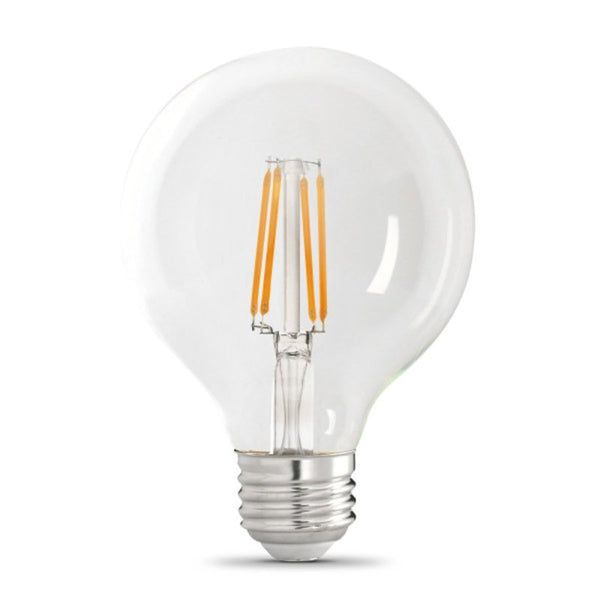 Feit Electric 18552 - G25100927CA/FIL/3 Globe Style Antique Filament LED Light Bulb