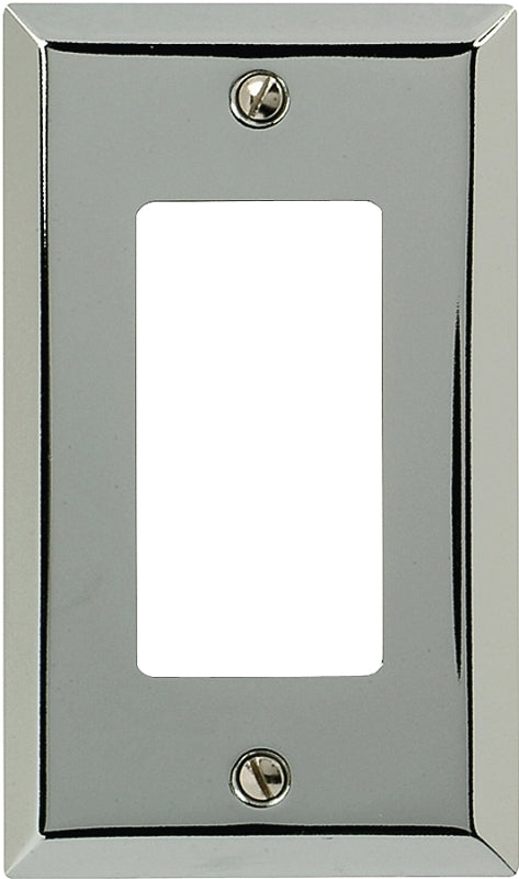 Westek Rocker/GFCI Switch Plate, Chrome 161R