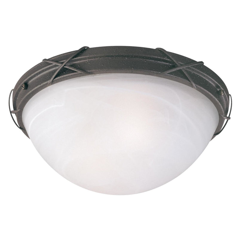 Westinghouse Claremont Incandescent Rustic White Outdoor Light Fixture Hardwired