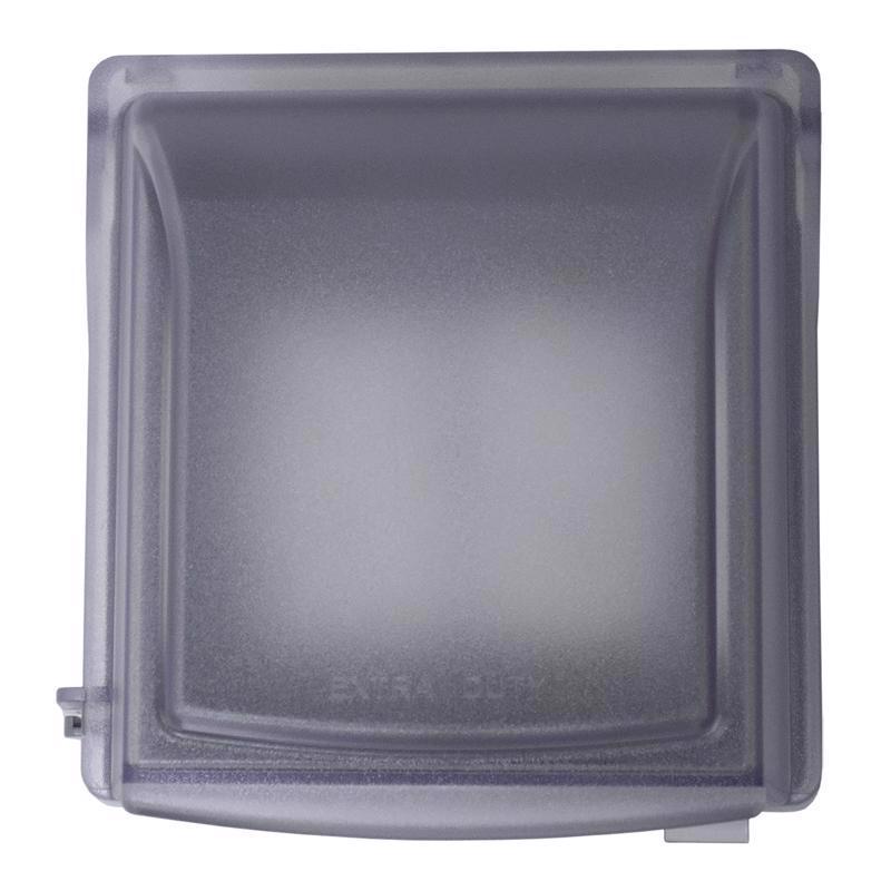 Sigma Engineered Solutions 14426CLM 2-Gang Non-Metallic While-in-Use Weatherproof Cover, Clear