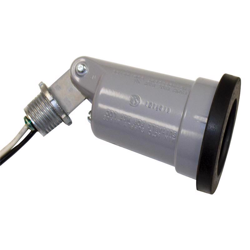 Sigma Electric, Gray 14330 Lampholder, 1 Count (Pack of 1)