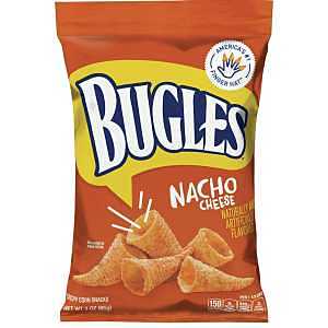 Bugles Nacho Corn Snack, 3 Ounce