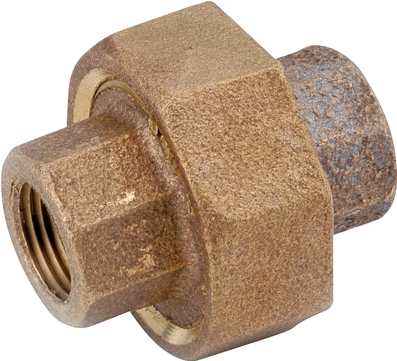 Union Brass Pipe Fpt 1-1/4
