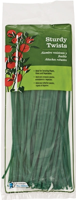 Gardener's Blue Ribbon T002B Ties Twist Tie, 8"