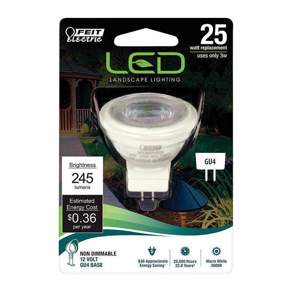 Feit Electric BPLVMR11/830CA LED MR11 12V Bulb