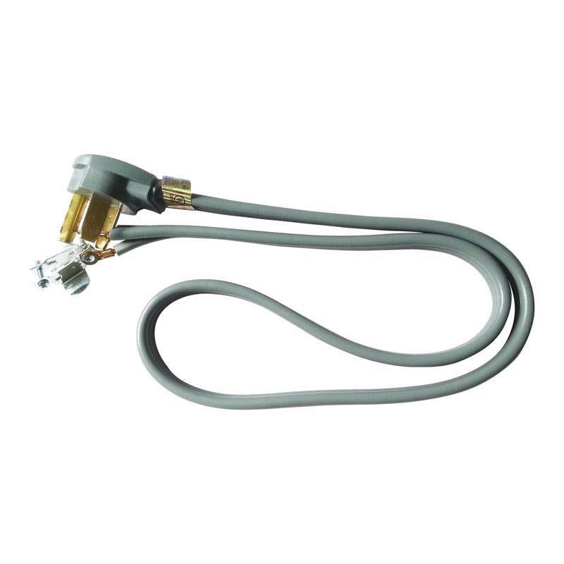 Projex RDRDT10304XGYP Dryer Cord 10/3 SRDT 4 ft. L Gray