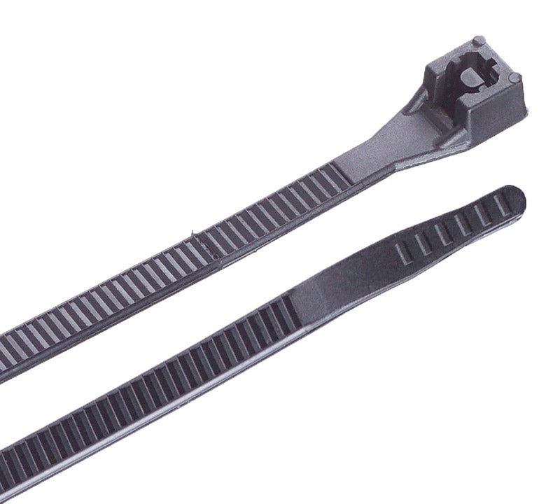 XTREME CABLE TIE, 8", 50LB, BLACK; 100/BAG