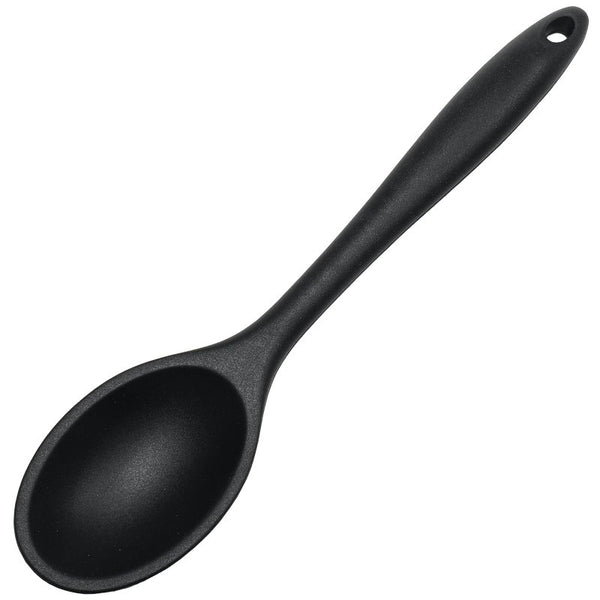 Chef Craft Premium Silicone Basting Spoon, 11 inch, Black 13630
