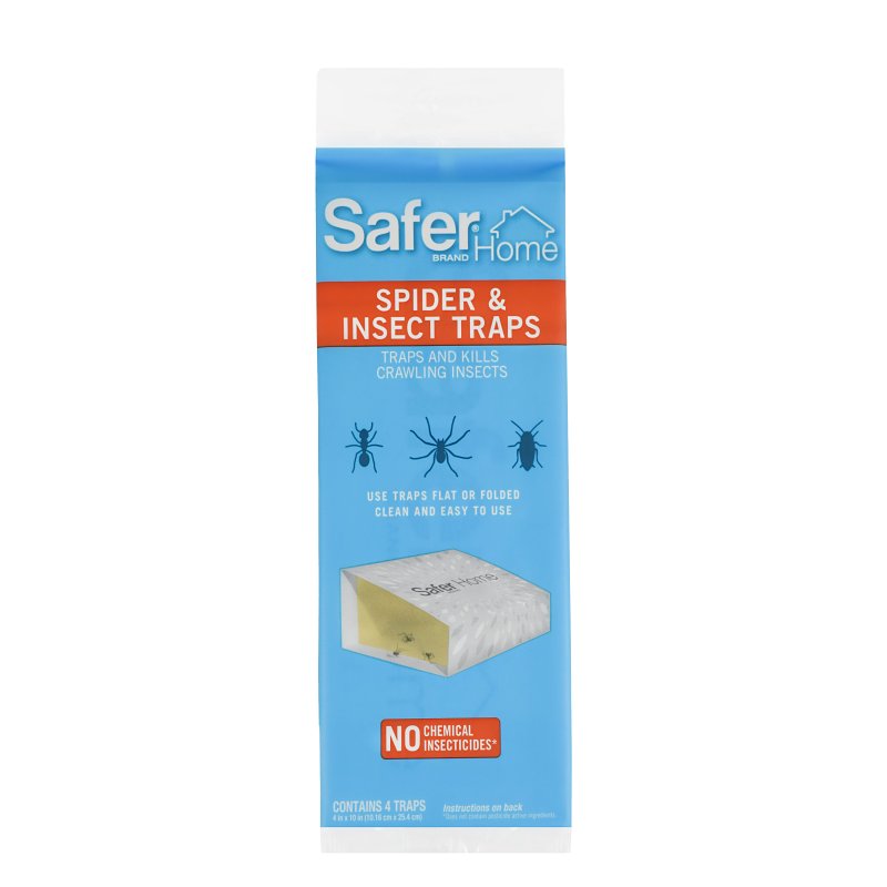 Safer SH400 Indoor Spider, Ant, Cockroach, Centipede, and Crawling Insect Traps
