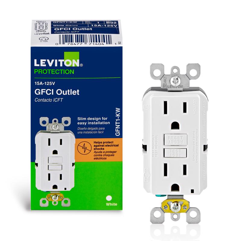 LEVITON MFG R02-Gfnt1-0Kwoutlet Gfcir02-Gfnt1-0Kw Feature: Monochromatic