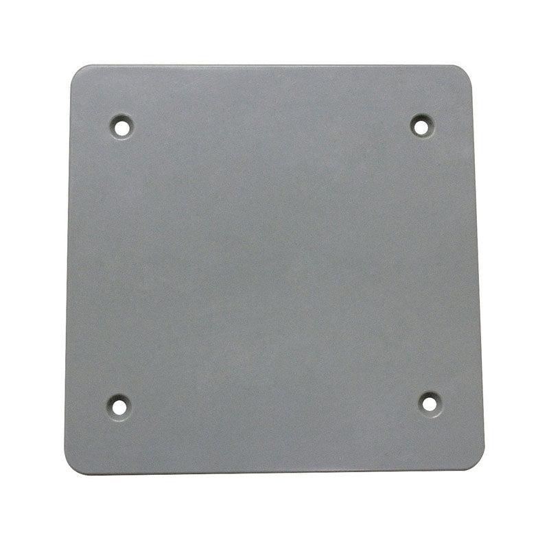 Sigma Electric Square Plastic 2 Gang Flat Box Cover for Wet Locations