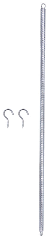 MINTCRAFT LR100 ProSource Door/Gate Spring, 5/16 in Od X 16-1/8 in L, Steel, Zinc Plated