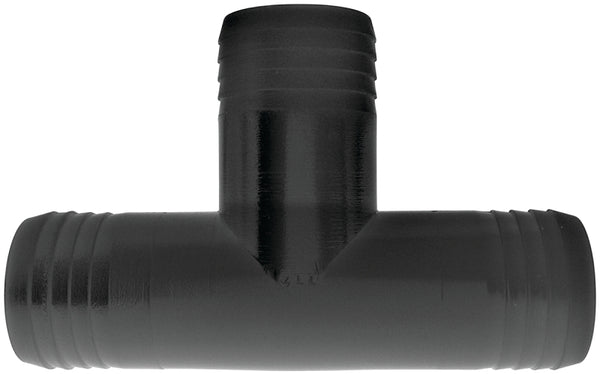 GREEN LEAF Hose Adapter Tee, 1-1/4 In, Barb, Polypropylene T 114 P Hose Adapter Tee