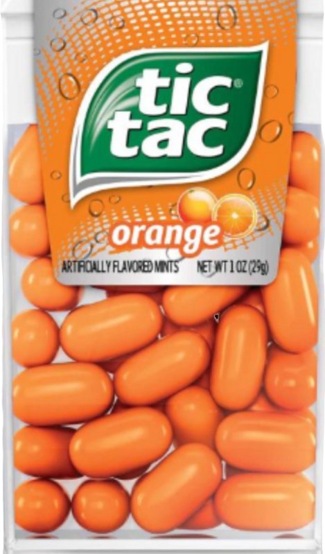 Tic Tac Orange Mints, Bulk 12 Pack, On-The-Go Refreshment, 1.7 oz Each 777068