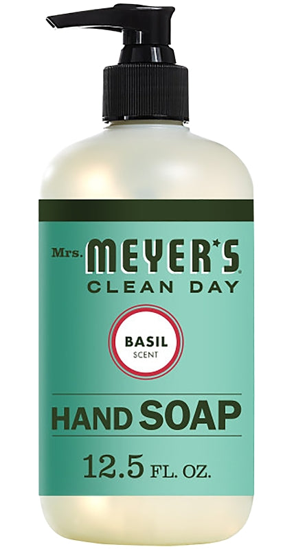 Meyers Basil Liquid Hand Soap (6x12.5 OZ) 14104 (6-Pack)