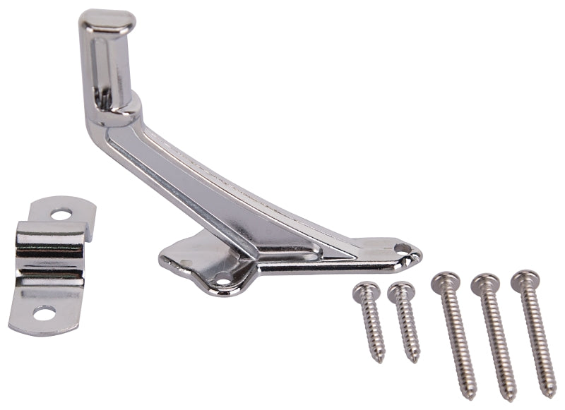 MINTCRAFT 61-Z082 ProSource 3595873 Economy Hand Rail Bracket, Die-Cast Zinc, Chrome Plated