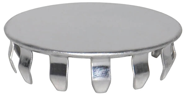 Danco 80247 Snap Hole Cover, for Use with All Standard Sinks, 1-1/2 in W X 0.12 in H, Stainless Steel, 1-1/2-Inch