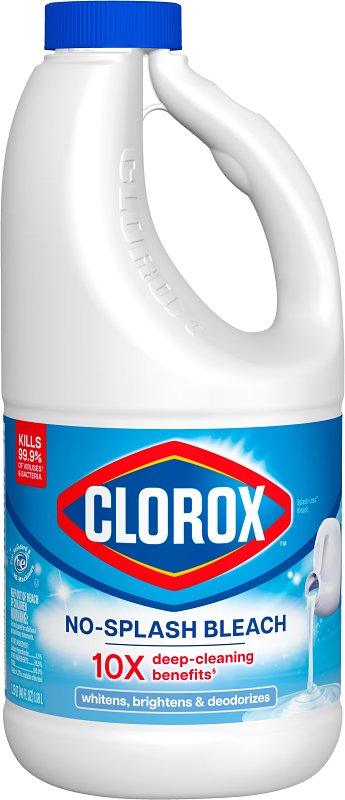 Clorox No Splash Bleach, 40 Fluid Ounces (Package May Vary) 32417