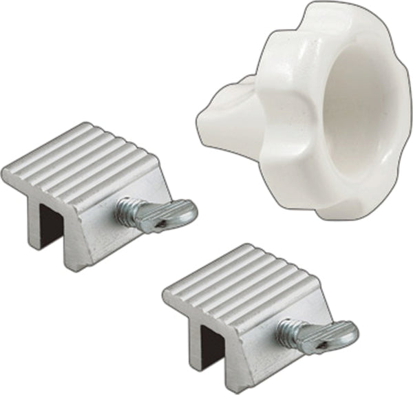 Defender Security U 11127 Sliding Window Lock, Aluminum, Zinc
