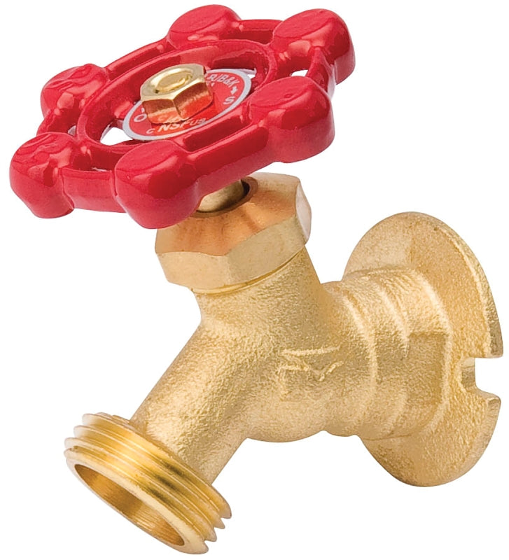 Mueller/B & K 108-004 Outdoor Hose Lawn Faucet 3/4-Inch Brass Female Pipe Thread Sillcock