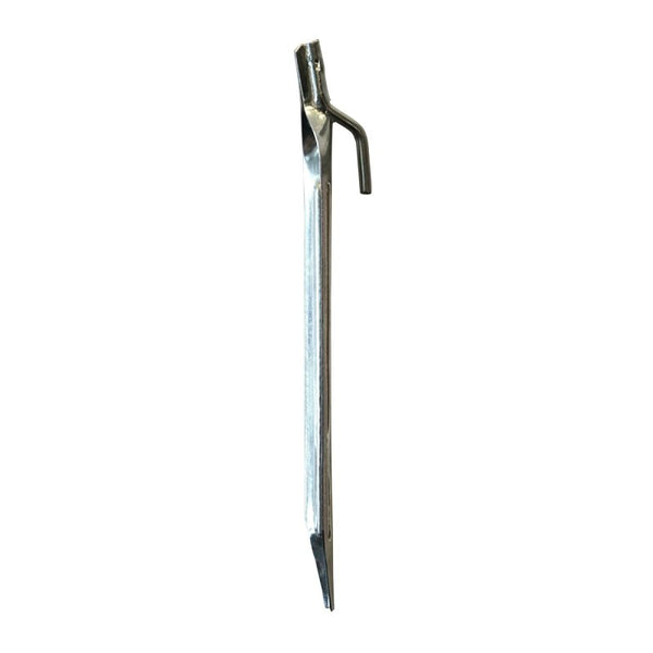 Coghlan's Heavy-Duty Steel Tent Stakes for Secure Camping, Galvanized Durable Outdoor Anchors, Ideal for Tents, Tarps, and Shelters in Hard or Soft Ground, 9" 4-Pack 9809