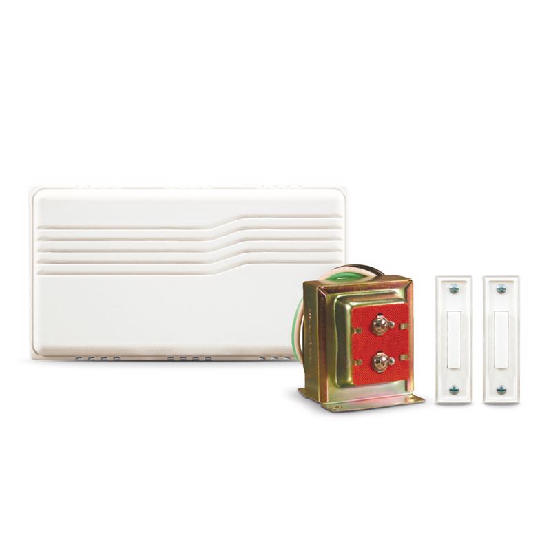 Globe Electric SL-27102-02 Doorbell Contractor Kit, No Size, White