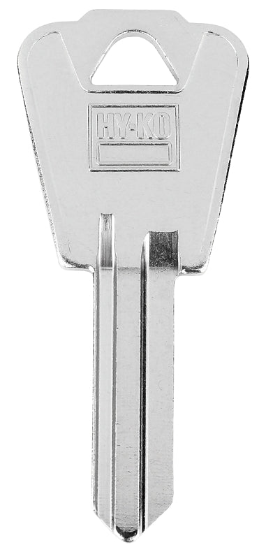 Hy-Ko Key Blank Cylinder Ez# Nh1 Single Sided Nkl Platd Brs 10 Pc / Bag Upc Coded