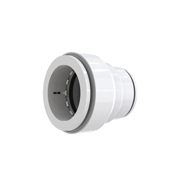 Plumb Pak Keeney 96IPK Insta-Plumb 1-1/4 in. Plastic Push-to-Connect Trap Adapter, White