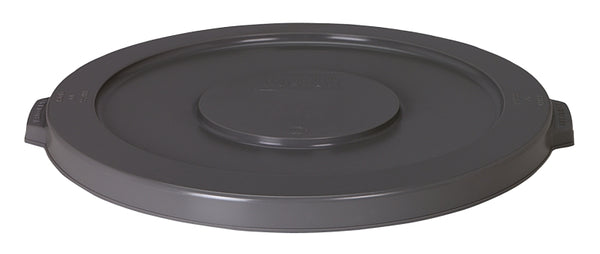 Continental 2001GY 20-Gallon Huskee LLDPE Waste Lid, Round, Grey