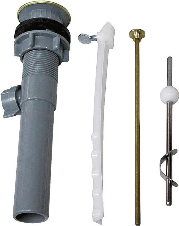 Worldwide Sourcing Lav Pop-Up Assembly Pol Brass 20906