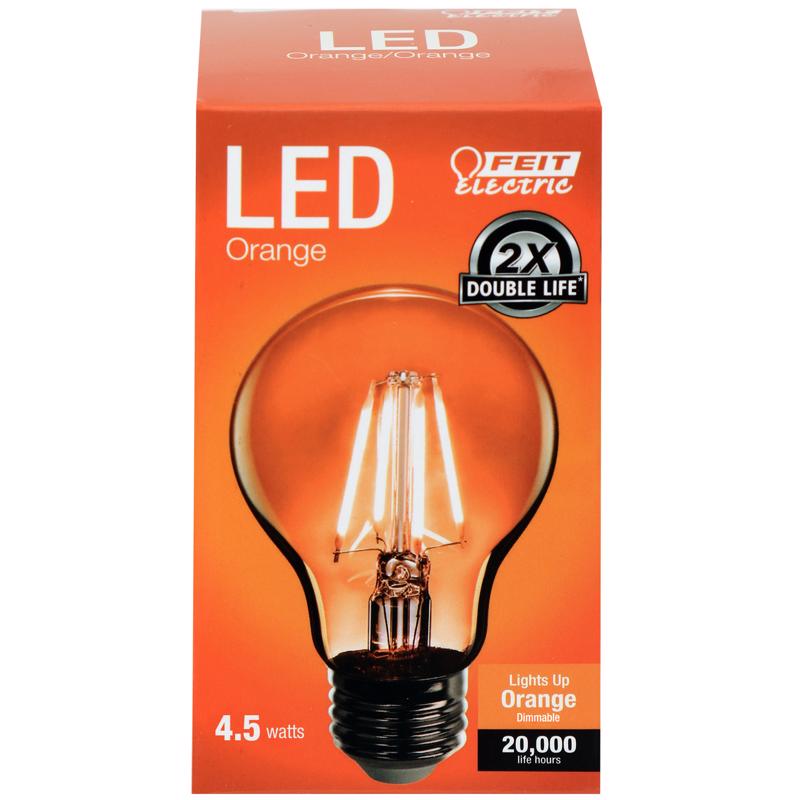 Led Feit A19 Orange