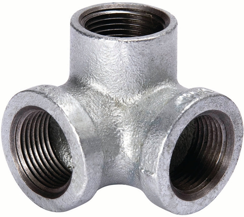 Elbow 90deg Galv Sideoutlet1/2