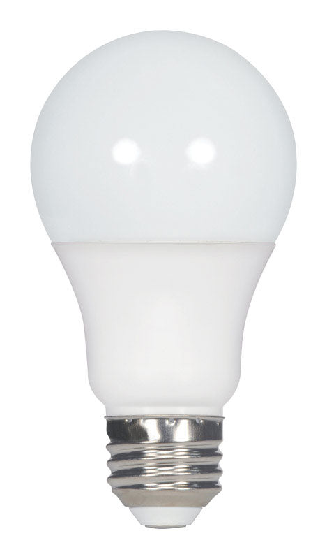 Satco S29830 Medium Light Bulb Finish, 4.19 inches, Frosted White