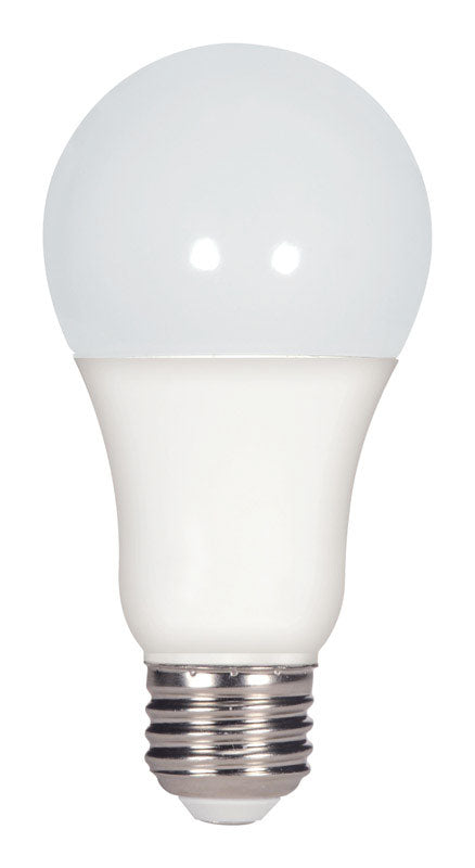 Satco S29810 Medium Light Bulb Finish, 4.38 inches, 1 Count (Pack of 1), Frosted White