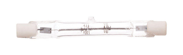 Satco S3481 1/Card 120V 150-Watt T3 R7S Base Light Bulb, Clear