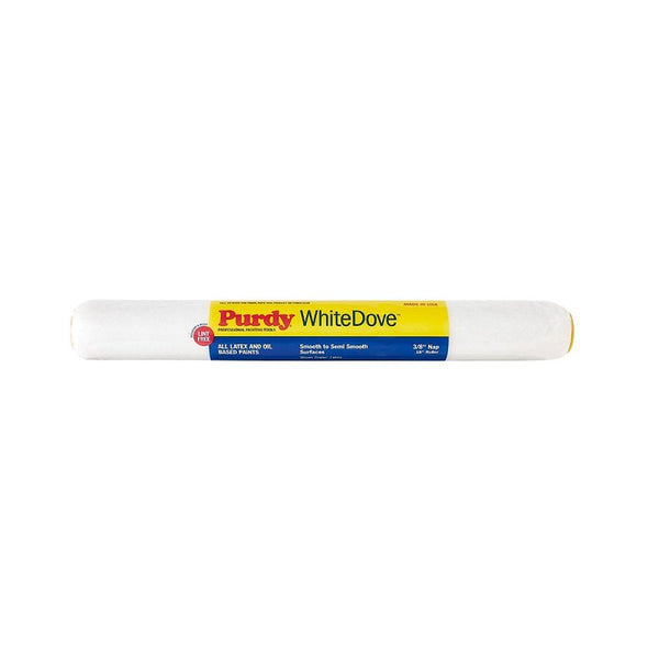 Purdy 144670182 White Dove roller Cover, 18 inch x 3/8 inch nap