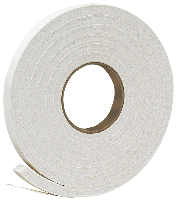 Frost King R734WH Sponge Rubber Foam Tape 7/16-Inch, White