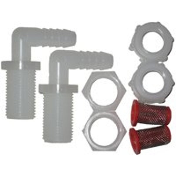 Valley Industries 34-140025-CSK Broadcast Sprayer Elbow Nozzle Body Replacement Kit, White