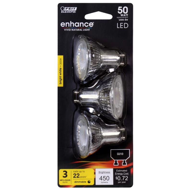 BULB LED MR16 450L 6W