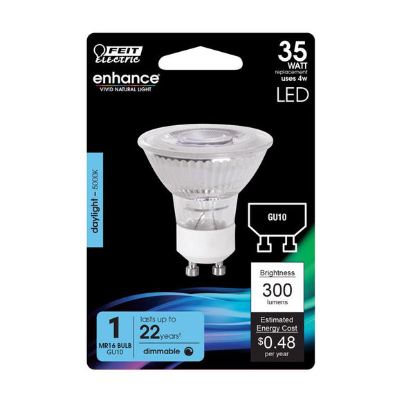 Feit Electric Bulb Led Dim Mr16 300l 5k 1cd BPMR16GU10950CA