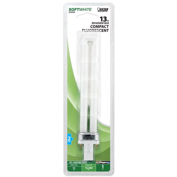 Feit Electric Bppl13 13watt 13 Watt Compact Fluorescent 2 Pin Light Bulbs