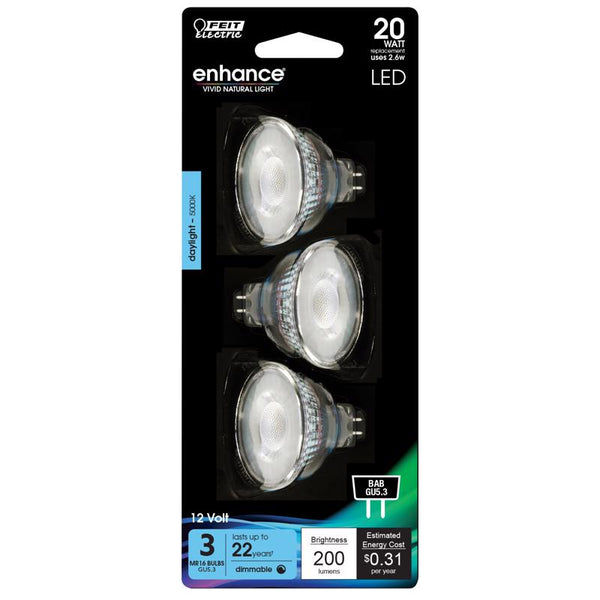 Feit Electric 75915 - BPBAB/950CA/3 MR16 Flood LED Light Bulb3