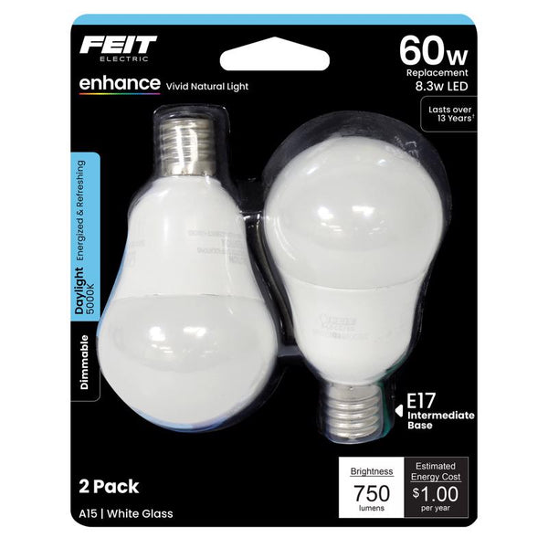 Feit Electric 15453 - BPA1560N/950CA/2 Victorian Style Antique Filament LED Light Bulb2